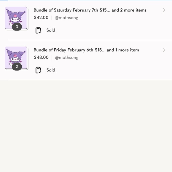 Rebundle order for @mothsong - Picture 2 of 2